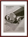Vintage 1935 Rolls-Royce Phantom III Advertisment by Geo Ham